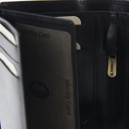 Portfel męski skórzany skóra naturalna El Forrest 