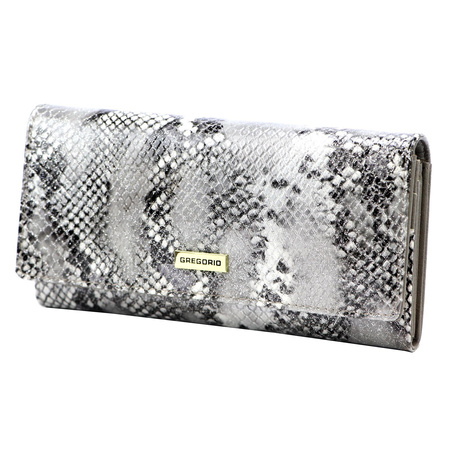 Portfel damski skórzany skóra naturalna Gregorio 