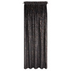 ZASŁONA GOTOWA TULIA NA TAŚMIE 135 X 270 CM CZARNY