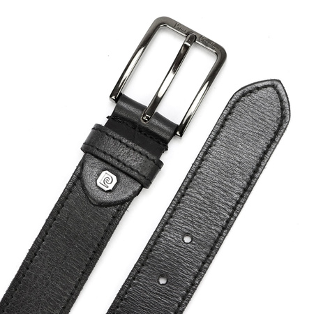 Pasek męski skórzany skóra naturalna Pierre Cardin