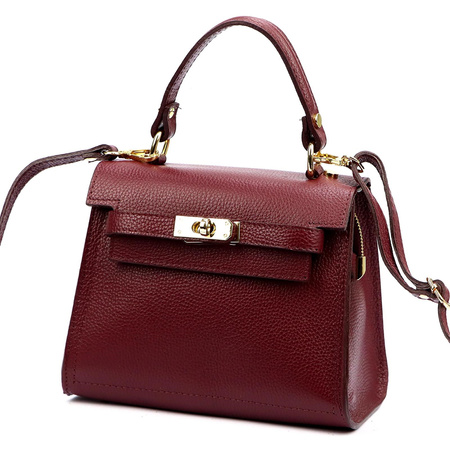 Torebka torebki skórzana damska skóra naturalna Luka