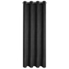 ZASŁONA GOTOWA ELIZA 140 X 250 CM CZARNY