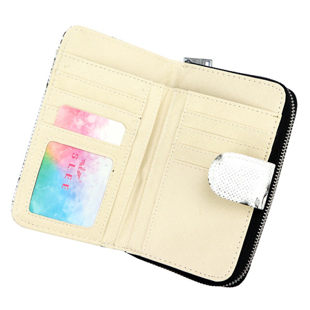 Portfel damski skórzany skóra ekologiczna Esiee