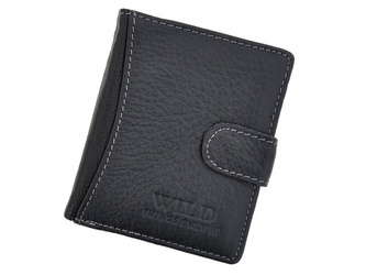 Portfel męski skórzany skóra naturalna Wild