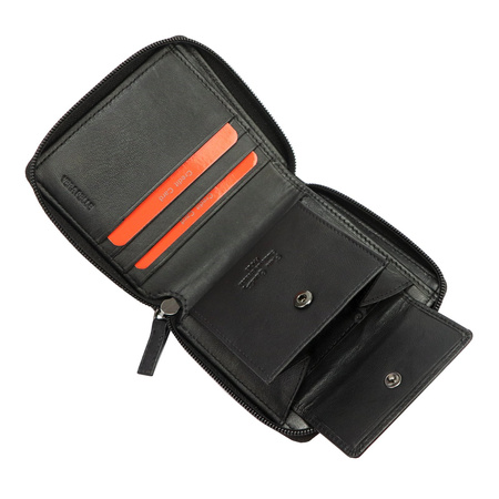 Portfel damski skórzany skóra naturalna Pierre Cardin 