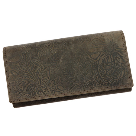 Portfel damski skórzany skóra naturalna Nordee