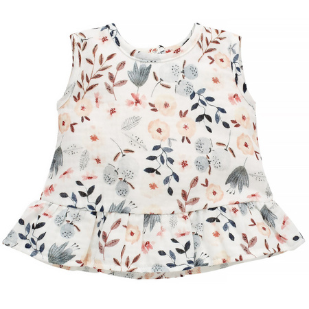 BLUZKA NA RAMIACZKACH SUMMER GARDEN ECRU 62