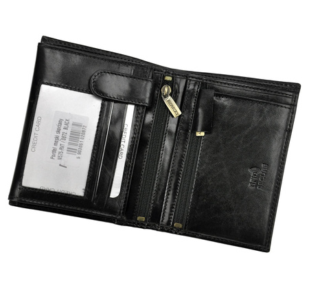 Portfel męski skórzany skóra naturalna Rovicky 