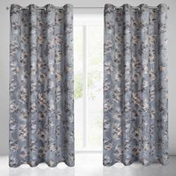 ZASŁONA GOTOWA GLORIA 140 X 250 CM STALOWY