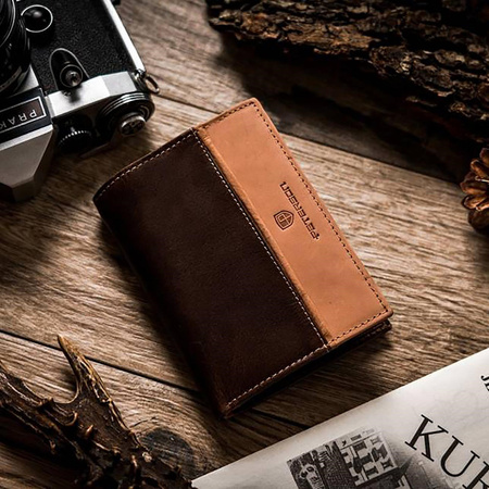 Portfel damski skórzany skóra naturalna  Peterson