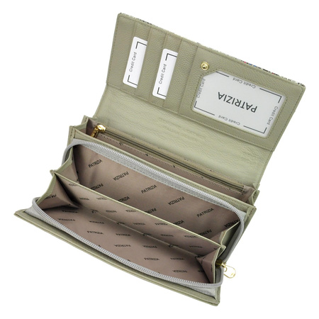 Portfel damski skórzany skóra naturalna Patrizia