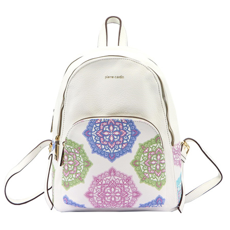 Plecak damski skórzany skóra ekologiczna Pierre Cardin