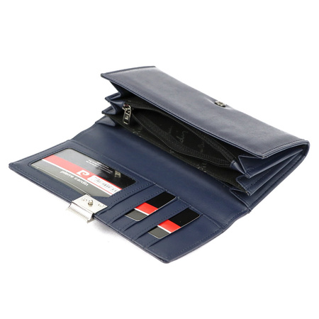 Portfel damski skórzany skóra ekologiczna Pierre Cardin