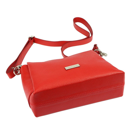 MiaMore torebka listonoszka skóra naturalna zielony