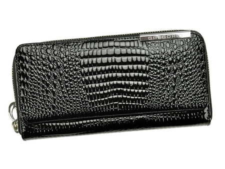 Portfel damski skórzany skóra naturalna Gregorio 