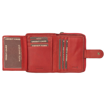 Portfel damski skórzany skóra naturalna Mato Grosso 