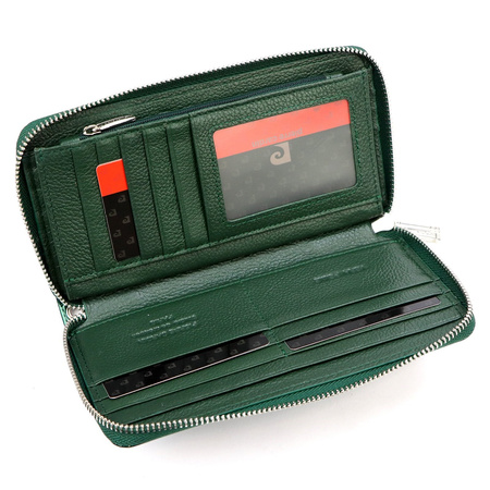 Portfel damski skórzany skóra naturalna Pierre Cardin 