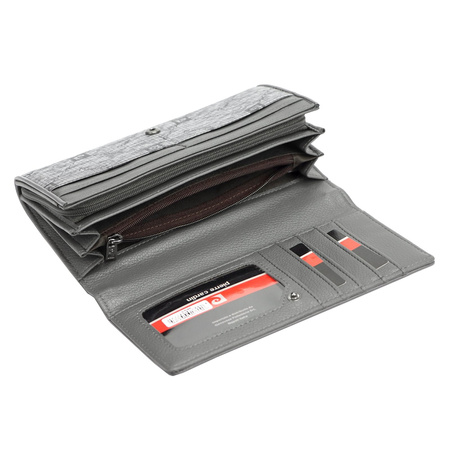 Portfel damski skóra ekologiczna Pierre Cardin