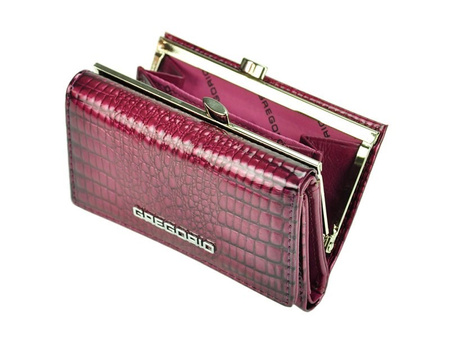 Portfel damski skórzany skóra naturalna Gregorio 
