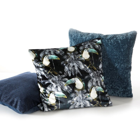 POSZEWKA HIERAT 45 X 45 CM NIEBIESKI