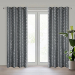 ZASŁONA GOTOWA SEMI 140 X 250 CM STALOWY