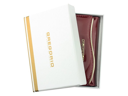 Portfel damski skórzany skóra naturalna Gregorio 