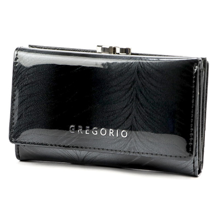 Portfel damski skóra naturalna skórzany Gregorio 