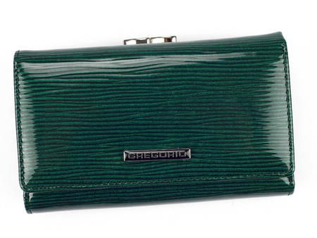 Portfel damski skórzany skóra naturalna Gregorio 