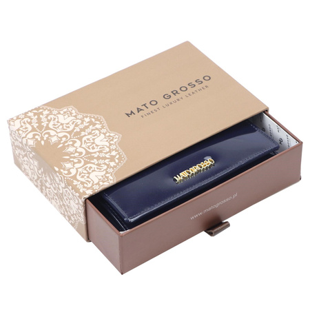 Portfel damski skórzany skóra naturalna Mato Grosso 