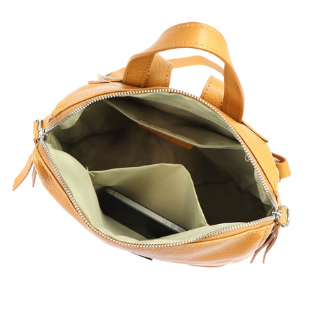 Plecak damski skórzany skóra naturalna MiaMore