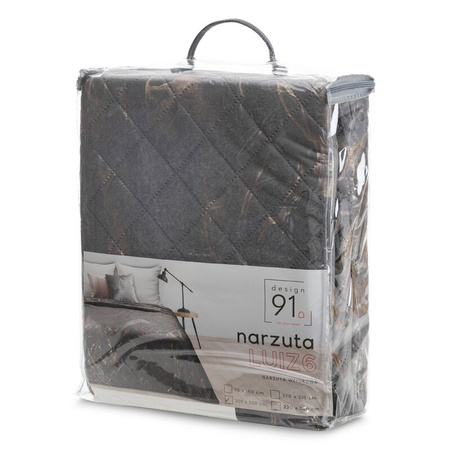 NARZUTA D91 LUIZ 6 220 X 240 CM STALOWY