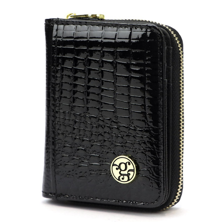 Portfel damski skórzany skóra naturalna Gregorio