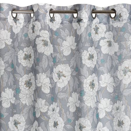 ZASŁONA GOTOWA FABIA 140 X 250 CM POPIELATY