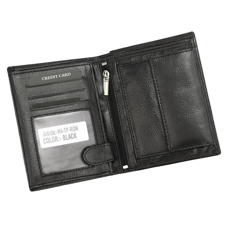 Portfel męski skórzany skóra naturalna Ronaldo 