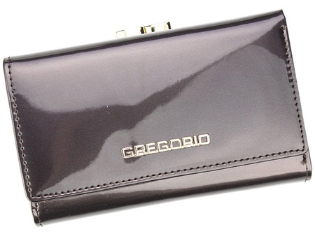 Portfel damski skórzany skóra naturalna Gregorio 