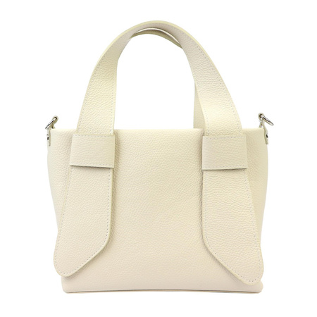 Gregorio torebka kuferek skóra naturalna czarny