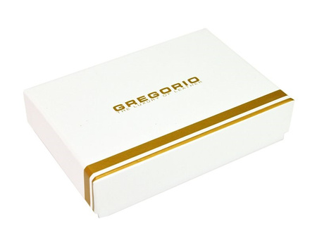 Portfel damski skóra naturalna skórzany Gregorio 