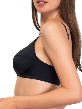 DONNA 962 Biustonosz Miękki, negro/czarń
