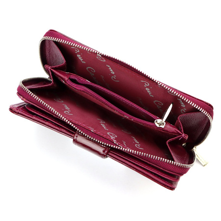 Portfel damski skórzany skóra naturalna Pierre Cardin 