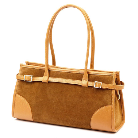 Torebka torebki skórzana damska skóra naturalna Luka