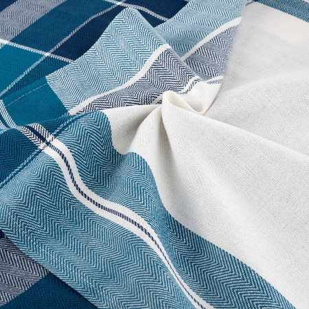 KOMPLET RĘCZNIKÓW KUCHENNYCH MONA 50 X 70 CM NIEBIESKI