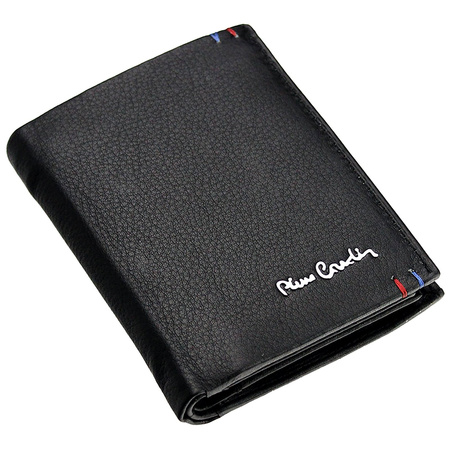 Portfel męski skórzany skóra naturalna Pierre Cardin