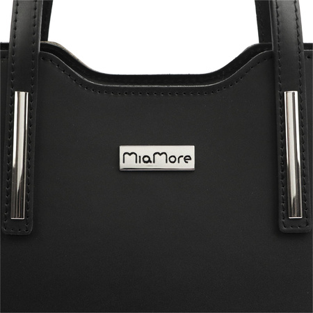 Torebka torebki skórzana skóra naturalna MiaMore damska 