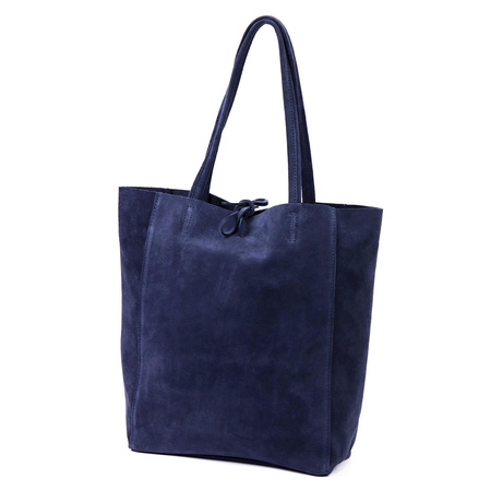 Torebka torebki skórzana skóra naturalna zamszowa Patrizia damska