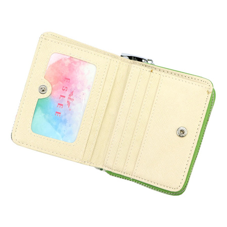 Portfel damski skórzany skóra ekologiczna Esiee