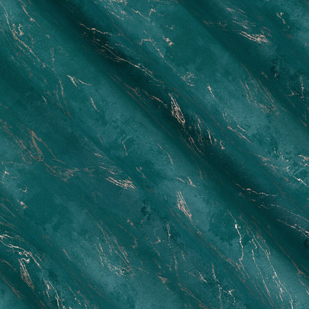 ZASŁONA GOTOWA NADIA NA TAŚMIE 140 X 300 CM CIEMNOTURKUSOWY