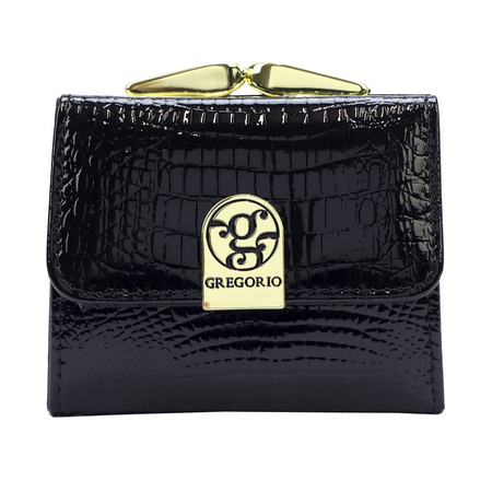 Portfel damski skórzany skóra naturalna Gregorio