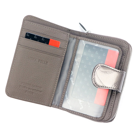 Portfel damski skórzany skóra naturalna Pierre Cardin 