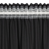 ZASŁONA GOTOWA MARION 2 NA TAŚMIE 140 X 270 CM CZARNY