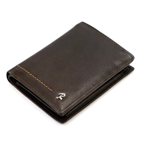 Portfel męski skórzany skóra naturalna Rovicky 
